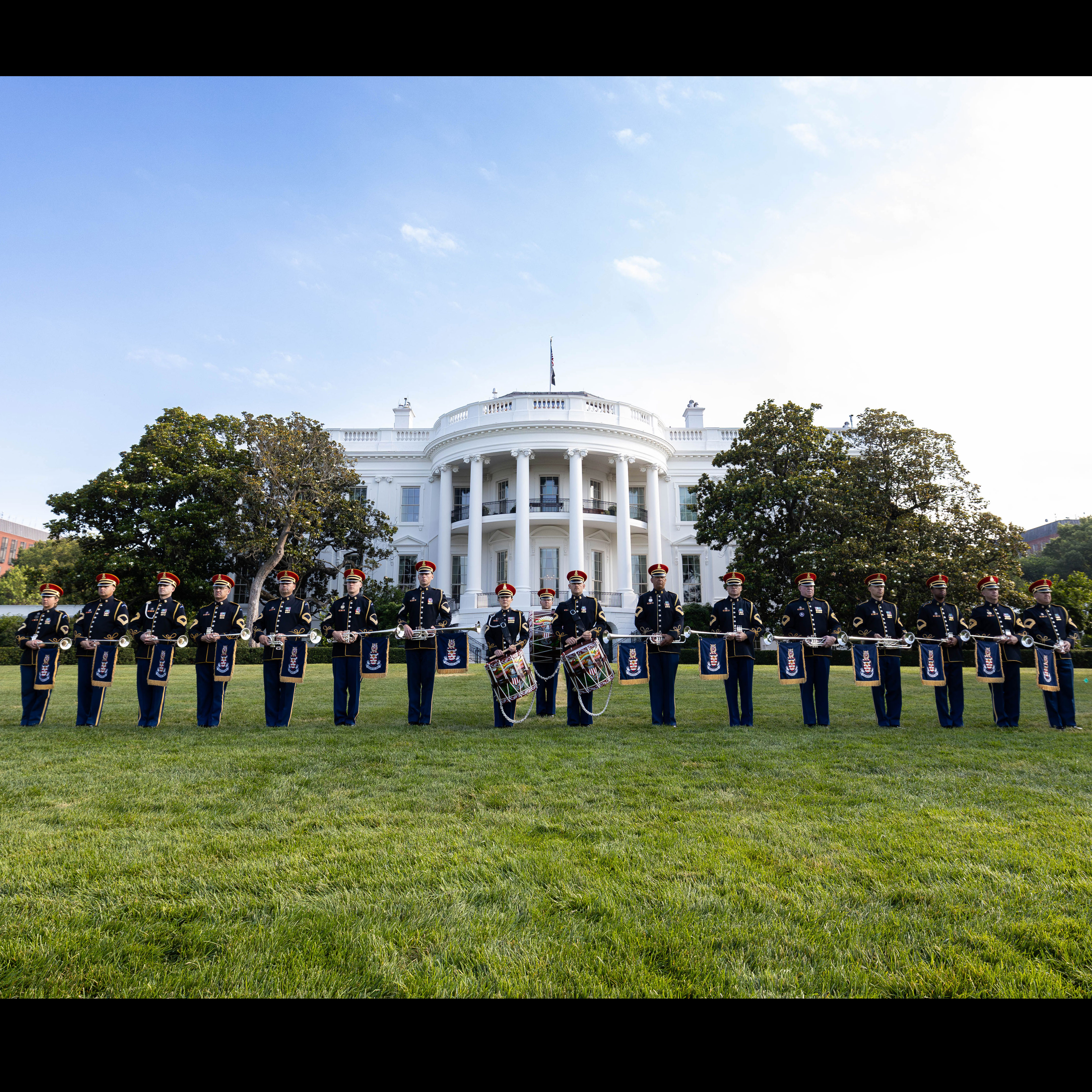 The U.S. Army Herald Trumpets
